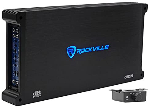 Rockville dB55 4000 Watt/2000w RMS 5 Channel Amplifier Car Stereo Amp, Loud dB55 4000 Watt/2000w RMS 4 Channel Amplifier Car Stereo Amp, Loud!!