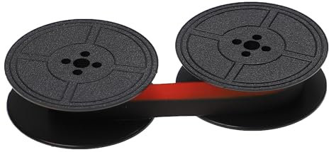 vhbw Farbband Schriftband kompatibel mit Olympia Monica MD Portable Bondrucker, Nadeldrucker schwarz/rot