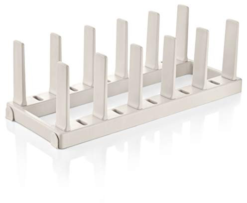 Tescoma 899482 FlexiSPACE Porta Padelle, Bianco