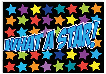 What A Star Multistar Praise Postcards