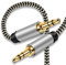 Cavo Aux, Cavo Jack in Nylon 6m, 3,5mm Cavo Audio Jack Ausiliario Premium a Treccia per Cuffie,Telefono Cellulare,Tablet, Home/Stereo per auto e altro