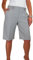 Ladies Tailored Pleated Bermuda Shorts Womens Smart Knee Length Office Pub Summer Uniform Silver Grey 8-22 (18)
