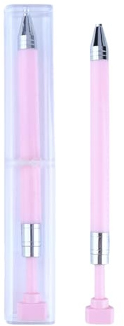 Stylo de forage à ongles - Outil de peinture à pois avec crayon de couleur