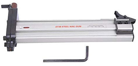 ST38 Pistola sparachiodi manuale Chiodatrice manuale per decorazione di muri di mattoni di cemento Ingegneria Produzione domestica Percussore in acciaio al tungsteno in lega di