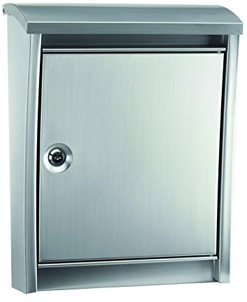 Arregui Urban E5907 Buzón Individual de Acero Inoxidable, tamaño L (revistas y Sobres C4), INOX