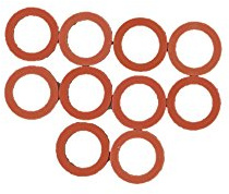 COMAP Lot de 10 Joints rouge l'étanchéité des raccords gaz butane et propane - 20x1,5 - S651031