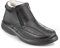 Chums Men's Thermal Fur Lined Twin Zip Boot Black 10 UK
