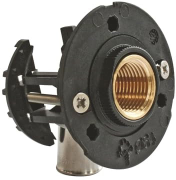 SOMATHERM FOR YOU, Kit de fixation robinet machine à laver pour tube PER Ø16 - Installation rapide sur plaque de plâtre 9,5 à 25mm - Raccords à sertir inclus - Étanchéité garantie