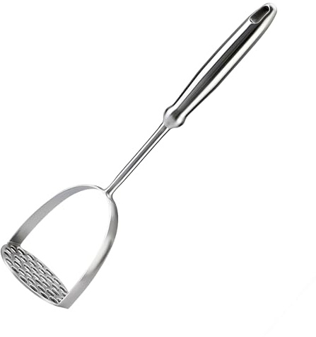 GREATLINK Potato Masher,Heavy Duty Stainless Steel kitchen Steel Potato Masher,Mashed Potatoes,Vegetables and Fruits.