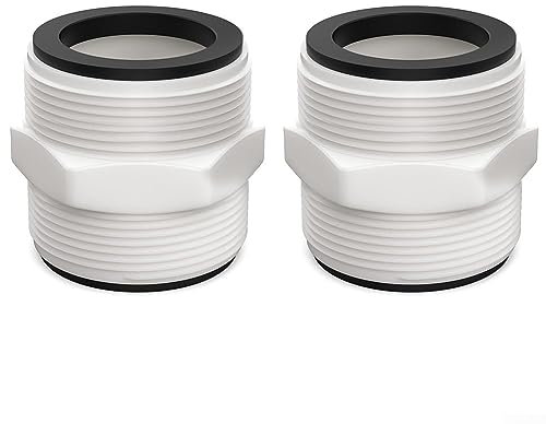 pour Lot de 2 raccords de tuyau de piscine 3,8 cm pour tuyau de pompe de piscine pour Coleman 2 joints en L, raccords de tuyau de piscine