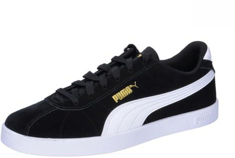 Puma Unisex Adults Club II Sneaker, Puma Black-Puma White-Puma Gold, 44 EU