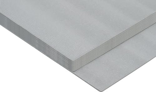 XPS - Tableros de aislamiento de espuma para suelo de 1200 x 500 x 5 mm, cobertura de 6 m², calefacción por suelo radiante eléctrico y agua, lámina laminada, láminas de poliestireno extruido térmico