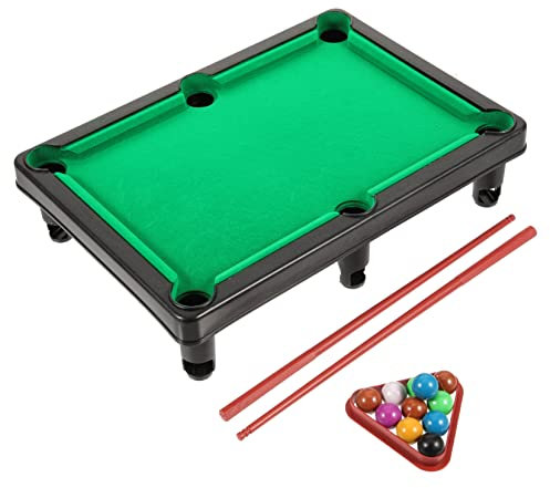 KONTONTY Mini-billardtisch Spielzeug Für Kinder Tischbillard Mini Billardtisch Kinderspielzeug Pool Spiel Indoor Billard Spiel