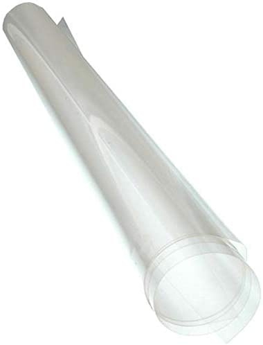 A2 Clear PVC Sheets – 220 Micron Lightweight Plastic (Pack of 3) – 420 x 594mm Transparent Sheets for Crafting, Stencils, Covers & Protection – Flexible & Easy to Cut