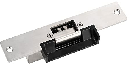 YUHANUS Electric Strike Door Lock Fail-Secure NO Mode 12V DC for Access Control System Deadlatches or Cylindrical Locksets