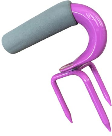 Cultivateur de jardin manuel ergonomique design triangulaire pour un ameublissement efficace du sol et l'entretien de la cour en plein air Outil à main de jardinage