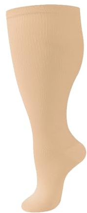 HYCOPROT Calze Compressive Largo Polpaccio per Uomo Donna Calze Compressione 20-30 mmHg Graduata Medicale Vene Varicose Gambe Gonfie Gravidanza Viaggi Voli Recupero Atletico Circolazione