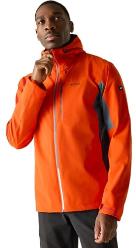 Regatta Mens Birchdale II Waterproof Soft Shell Jacket Breathable Walking Hiking Coat