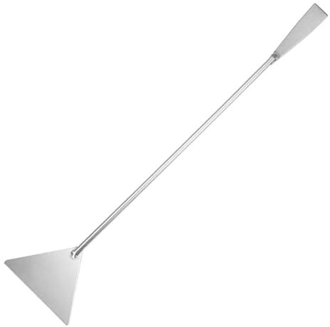 Utoolmart Aquarium Tank Aquatic Spatula Stainless Steel Long Sand Substrate Spatula Algae Scraper Fish Tank Plant Tools Accessories for Aquascaping Cleaning