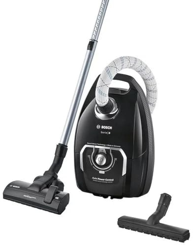 Bosch Serie 8 Staubsauger mit Beutel Schwarz BGL8X329