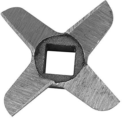 Picadora de Carne Cuchillo Tamaño 5 Profesional en Forma de Cruz Cocina de Acero Profesional Pequeño Electrodoméstico Picadora de Carne Cuchilla Picadoras Cortador Parte # 8 (No.8)