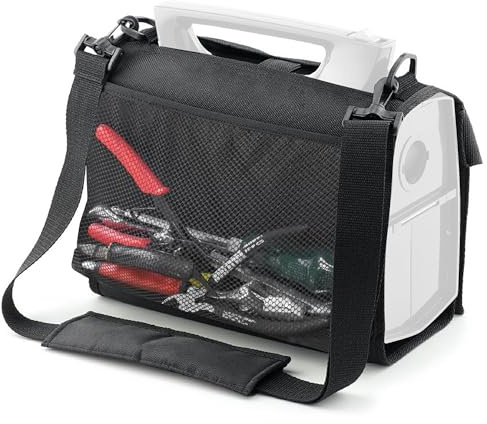 EZYPAK Carrying Bag with Padded Shoulder Strap CH01005 for Hoover PortaPower CH30000 Vacuum Cleaner, 14.25 x 8 x 8 - Black (Vacuum Not Included)