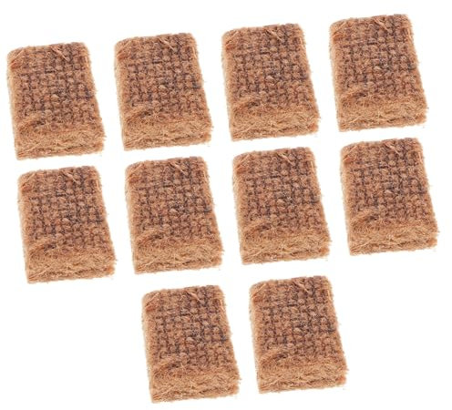 TOGEVAL 10piezas Bloques De Encendido para Barbacoa Cubos De Encendido Rápido para Fuegos De Campamento y Parrillas De Fuegos para Exterior y