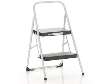 Cosco 11-135WBL Two-Step Steel Step Stool White