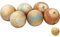 Vilac - Jeu de Pétanque Compet' - Jeu de Plein Air - Jeu d'Adresse et de Précision en Bois - Jeu d'Ambiance - 6 Boules Colorées - pour Enfants à Partir de 5 Ans