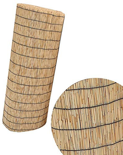 LIUNJHUY Tappetino schermante da Giardino per Balcone, Recinzione in canne, Privacy, Vento, Protezione Solare, Bordo, Pannello Decorativo per Esterni, 18 Dimensioni (Colore: B, Dimensioni: 100X250CM)