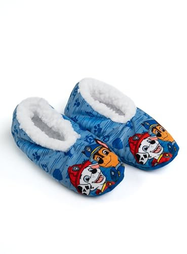 United Labels Paw Patrol Ballerina Hausschuhe für Kinder, Hellblau, 27/30, ABS Pantoffeln mit Anti Rutsch Noppen, Slipper gefüttert