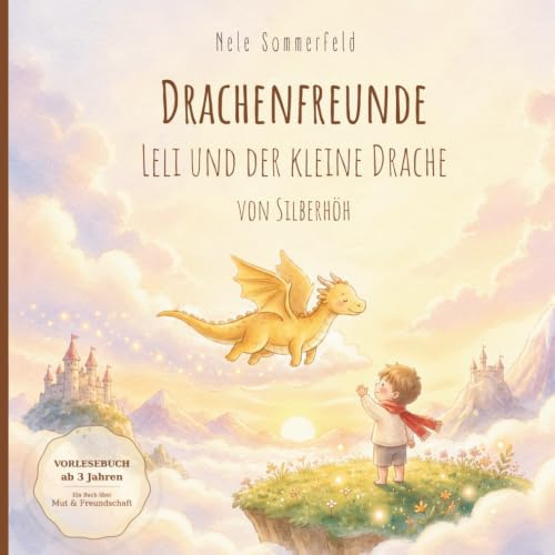 Leli und der kleine Drache von Silberhöh: Eine drachenstarke Mutmach-Geschichte über Freundschaft, Mut und Zusammenhalt. Bilderbuch ab 3 Jahren zum Vorlesen