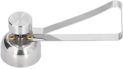 Cortador de Cáscara de Huevo Cortador de Cáscara de Huevo Manual de Acero Inoxidable Aldaba de Agujero de Huevo Abridor de Cáscara de Huevo Herramienta de Cocina para Cocinar Huevo Duro Crudo/Suave