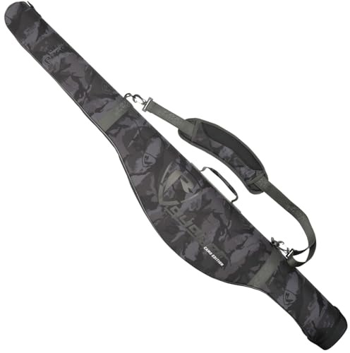 Fox Rage Voyager Hard Rod Sleeve Double 1.3m - Rutentasche, Angeltasche für montierte Spinnruten, Rutenfutteral für das Raubfischangeln