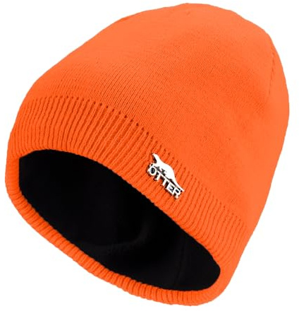 OTTER Waterproof Beanie for Men Women (Orang)