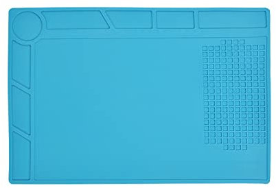 Alfombrilla Soldadura, Tapete de Reparación, Almohadilla de Trabajo, Alfombrilla de Soldadura Antiestática, para Reparar Teléfono, Computadoras, Reparación de Soldadura, 230mm X 340mm