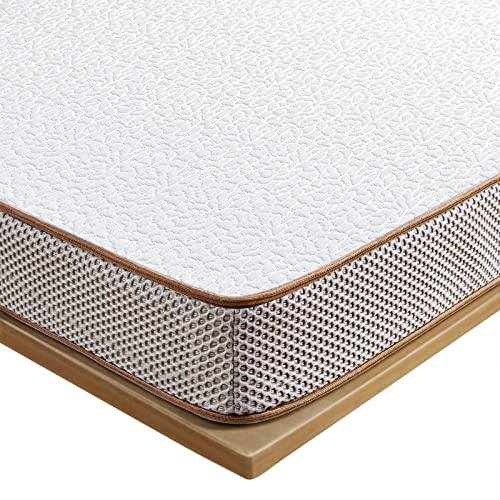 BedStory 120x200 cm Wendbarer Topper mit Zwei Härtegraden H1 & H2, 7,5 cm Kaltschaum Gel Topper weich Atmungsaktiv Waschbarer Bezug Matratzentopper für Boxspringbett Sofa & Harte Matratzen