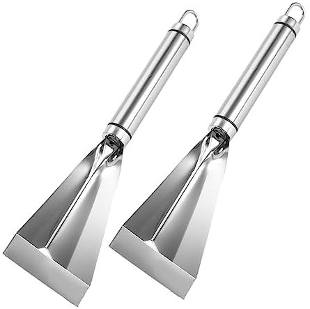 Happyyami 2piezas Cortador De Frutas De Inoxidable Para Decoración De Alimentos y Pelado Cocina Doméstica Cortador de Frutas y Verduras DiseñO ErgonóMico Para Cocina Y Picnic