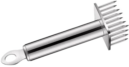 Thewasc Carne Piercing Ago Batticarne Ago 304Stainless Struttura In Acciaio Inox Adatto Per Cucina Grigliare E Culinarys Uso Cottura