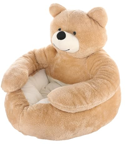 Générique För husdjur Bear Cuddler - söt plysch kattmatta, bekväm och | tvättbar soffa för hundar, björngosig | för husdjur till Fo