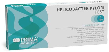 PRIMA Stomach Ulcer Helicobacter Pylori Home Test Kit