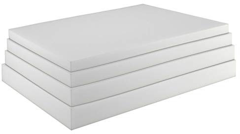 sunnypillow Schaumstoffplatte Schaumstoff Polster Zuschnitt - 60 x 200 x 7 cm RG 25/44 - Topper Matratzen Auflage in vielen Größen zur Auswahl