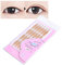 Doppellid-Klebeband, Rotekt 70 Pairs Invisible Double Eyelid Tape Augenlidkleber Make-up-Tool (halbrunde Form)