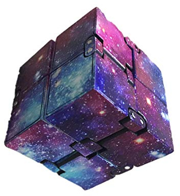 2021 - Cubo a risvolto Infinity, Infinity Cubo Fidget Fidget per sviluppare il cervello antiansia, stress, durata dell'adulto