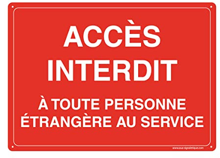 AUA SIGNALETIQUE 202113-AP-p-210x150 Mit Signal Schild, rot, 210 x 150 mm