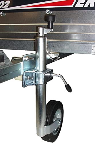 leisure MART 48mm Jockey Wheel and Clamp Plus Fixing Kit for Erde 142 and 143 or Daxara 147 and 148 LMX3012