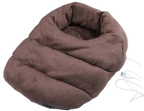 ABOOFAN Usb-fußwärmer Beheiztes Kissen Elektrisch Fußheizkissen Heizpantoffel Konstante Temperatur Handwärmer Für Büro Arbeit Student Gamer