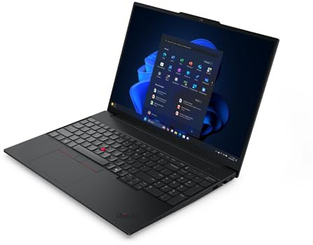 Lenovo ThinkPad E16 Gen 3 21ST - 180°-Scharnierdesign - AMD Ryzen 7 250/3.3 GHz - Win 11 Pro - Radeon 780M - 16 GB RAM - 512 GB SSD 40.6 cm (16) IPS 1920 x 1200 - Wi-Fi 6E, Bluetooth - Schwarz