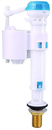 GOTA V21B Bottom Entry Anti Syphon Adjustable Fill Valve with 0.5-Inch Brass Tail