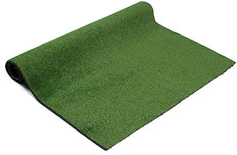 The Secret Home – Césped Artificial de 223 gr/m2 – Rollo de 4 x 2 m – Densidad 7 mm – Decoración para Interior y Exterior - Ideal para Terraza, Jardín, Piscina